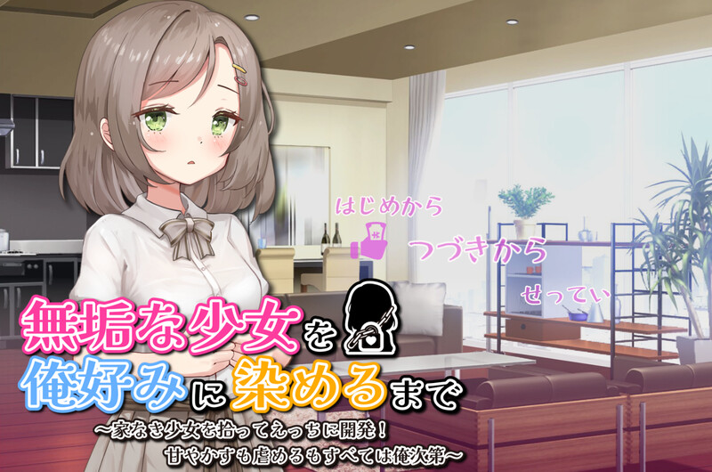 【养成SLG/羞耻露出/汉化】将纯真少女调教成我喜欢的模样（無垢な少女を俺好みに染めるまで～家なき少女を拾ってえっちに開発！ 甘やかすも虐めるもすべては俺次第～）V1.0 AI汉化【1.30G】-Hello world!