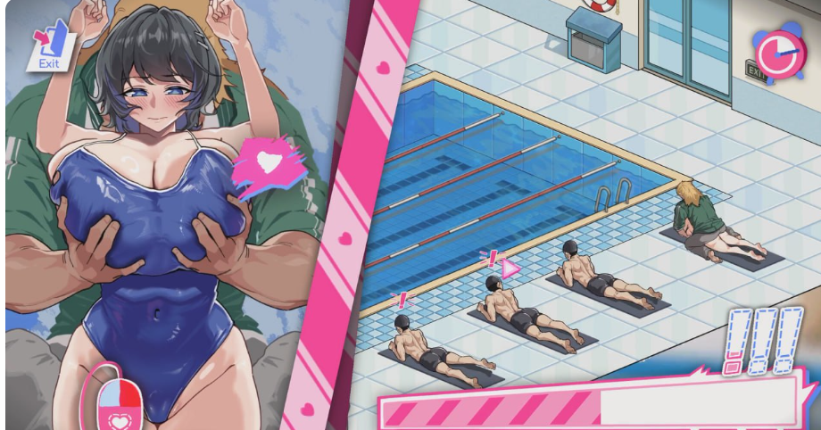 图片[3]-【SLG】救生员狂热/Lifeguard Holic V0.91a 官方中文DEMO版[3月新作/2G] winlator完美运行-Hello world!